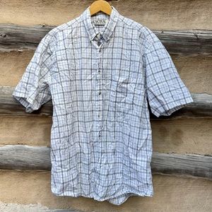 Cactus Clothing Short Sleeve Button Down Size M